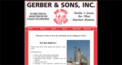 Desktop Screenshot of gerberandsons.com